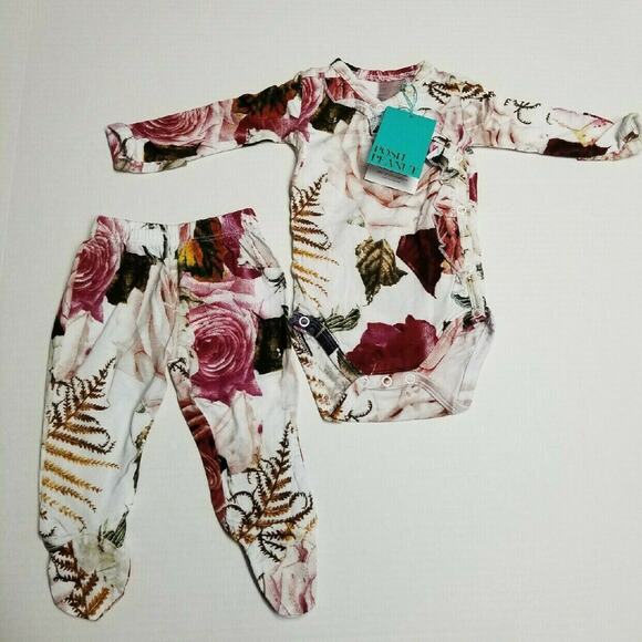 NWT Posh Peanut Bodysuit Outfit | 0-3 months - Picture 2 of 10